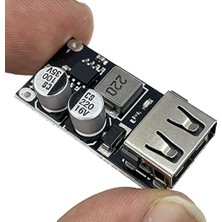 Hobi Mekatronik Hızlı Şarj Regülatör Devresi 5V 3A-QC3.0-DC-DC(6-32V)