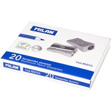 Mılan 80033 Alum Metal Kalemtraş - 20ADET