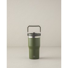 English Home Fiera Paslanmaz Çelik Termos 600 ml Yeşil