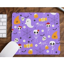 Nino Store Halloween Background Cadılar Bayramı 3 Hediyelik Baskılı Mousepad