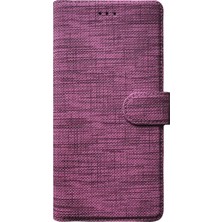 Teleplus Samsung Galaxy S24 Fe Kılıf Kumaş Spor Meltem Standlı Kartlıklı Cüzdan