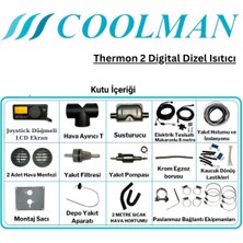 Coolman Webasto Tipi Thermon 2 Digital Dizel Isıtıcı 2.8 Kw (12-24V)