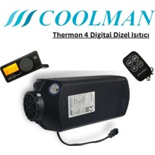 Coolman Webasto Tipi Thermon 4 Dijital Dizel Isıtıcı 5 kW (12-24V)