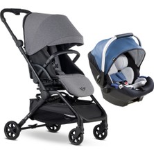 Easywalker Mını By Easywalker Buggy Turn - Ipro Denim Isize Travel Sistem Bebek Arabası - Grey