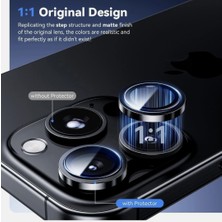 iPhone 16 Pro / 16 Pro Max Uyumlu Halka Set Kamera Lens Koruyucu