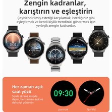 X4 Smart Akıllı Saat 3 Kordon Hediyeli Ios/android Destekli 46MM Gümüş Gri