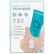 Dr. Cellıo Hyaluronik Asit Içeren Yoğun Nemlendirici Yüksek Koruyucu SPF50+ Pa +++ Uva/uvb Güneş Koruyucu Krem