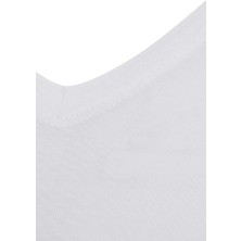 Modamuvo Star 206 Modal Yarım Kol V-Yaka T-Shirt Atlet
