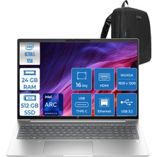 Hp Probook 460 G11 Intel Core Ultra 5 125U Ddr5 24GB 512GB SSD Intel® Aı Boost 16 Wuxga IPS Windows 11 Pro Taşınabilir Bilgisayar 9Y7S7ETP05 + Zettaçanta