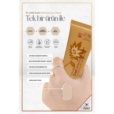 Dr. Cellıo Snail Özü Içeren Aydınlatıcı Etkili SPF50 Pa Uva/uvb Güneş Koruyucu Krem Made In Korea