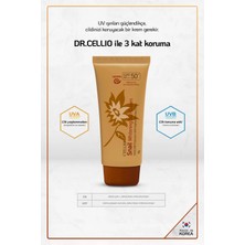 Dr. Cellıo Snail Özü Içeren Aydınlatıcı Etkili SPF50 Pa Uva/uvb Güneş Koruyucu Krem Made In Korea