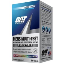 Gat Sport Mens Multi And Test Formulated For Active Men High Potency 60 Kapsul