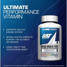 Gat Sport Mens Multi And Test Formulated For Active Men High Potency 60 Kapsul