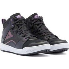 Dainese Suburb Black White Metal D-WP Kadın Ayakkabı