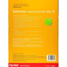 Hueber Schritte International 3 Neu A2.1 Kurs Und Arbeitsbuch  Mit  Audios Online