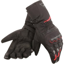 Dainese Tempest Unisex D-Dry Long Eldiven Black Red