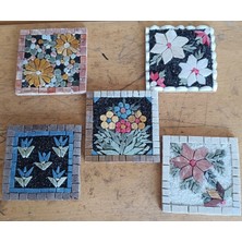 Mozaik Bardak Altlığı