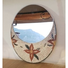 Nergis Dekorlu Mozaik Ayna