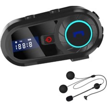 Vothoon N8 Motosiklet Kask Kulaklığı Bluetooth Intercom  5.0 Bluetooth