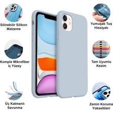 Apple iPhone 11 Kılıf Lansman Premium Silinebilir Silikon