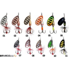 Savage Gear Rotex Spinner #2A 4 gr Kaşık 07 Renk Kodlu