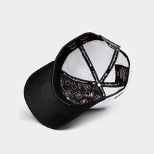 BlackBörk V1 Trucker Kartal - 5 Kod Logolu Unisex Siyah Siperli-Beyaz Şapka
