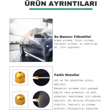 Bahçe ve Araç Yıkama Için Çok Fonksiyonlu Püskürtme Aracı Araba Yıkama Aleti