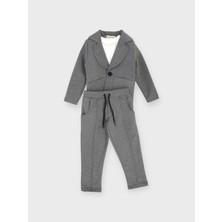 RG Brand Erkek Çocuk Likralı Pamuklu 3'lü Set Takım Elbise_RG1440