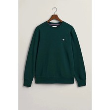 Gant Erkek Yeşil Regular Fit Sweatshirt