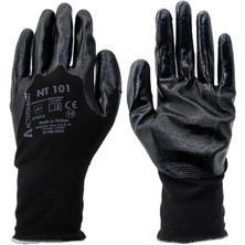 Activehand NT101 Siyah Nitril Eldiven No:10