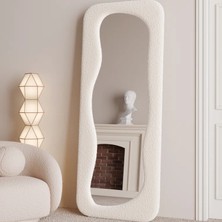 Hamdeko Pera Dalgalı Çerçeveli 170X65 cm Oval Boy Aynası