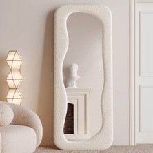 Hamdeko Pera Dalgalı Çerçeveli 170X65 cm Oval Boy Aynası