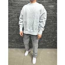 Light Blue Sweatshirt