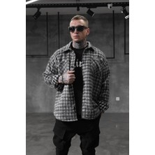 Grey Checkered Flannel