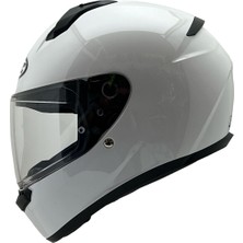 Hjc C10 Beyaz Tam Kapalı Kask