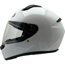 Hjc C10 Beyaz Tam Kapalı Kask