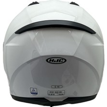 Hjc C10 Beyaz Tam Kapalı Kask
