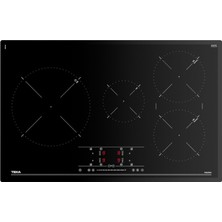 Teka Ir 8430 5 Zone 80 cm Siyah Indüksiyon Ocak