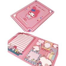 Tzmalloy Kawaii Sanrio Hello Kitty Kolaylık Kitabı My Melody Kuromi Cinnamoroll Not Defteri Sevimli Yapıştır Not Defteri Öğrenci Ofis Kırtasiye (Yurt Dışından)