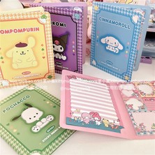 Tzmalloy Kawaii Sanrio Hello Kitty Kolaylık Kitabı My Melody Kuromi Cinnamoroll Not Defteri Sevimli Yapıştır Not Defteri Öğrenci Ofis Kırtasiye (Yurt Dışından)