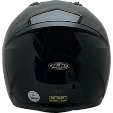 Hjc C10 Parlak Siyah Tam Kapalı Kask