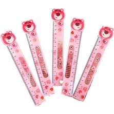 Tzmalloy 1 Adet Kawaii Sanrio Akrilik Cetvel Karikatür Hello Kitty Kuromi Pochacco Shaker Cetvel Çizim Aracı Bookmark Kırtasiye Öğrenci Hediye (Yurt Dışından)