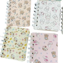 Tzmalloy Sanrio Pochacco Defter Kuromi Hello Kitty A7 Bobin Kitap Günlük Haftalık Planlayıcı Ajanda Haftalık Kırtasiye Ofis Malzemeleri Okul Malzemeleri (Yurt Dışından)