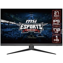 Msı 27" G2722 1920X1080 (Fhd) Flat IPS 170HZ 1ms Freesync Premıum  Gamıng Monıtor Yenilenmiş