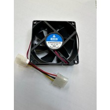 Keepro 8 cm Kasa Fanı Molex Kasa Fanı 8X8X2.5 mm Fan Kasa Fanı 8 cm