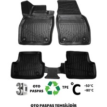 Elegantline Otomotiv Volkswagen Golf 5 2003-2008 Yılları Arası Modeller Için Oto Paspas