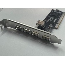 4 Port Pci USB Kart Anakart USB Çoğaltıcı Pcı USB Kart