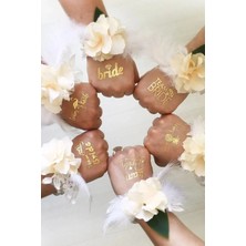 Parti Hediye Sepeti Bride To Be Bekarlığa Veda Partisi Balon Süsleme Rose Gold