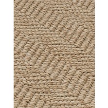 Mariesse Home Naturel Sisal Jüt Halı Modern Yıkanabilir Toz Vermez Halı