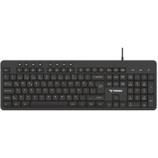 Torima Tk-07 Siyah Multimedya Kablolu Q Klavye Gaming Keyboard